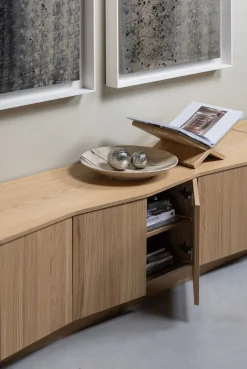 WOOOD Lowboard »WOOOD ZUMA TV-MÖBEL« Zuma TV-Kommode Eiche bietet Stil, Stauraum und einzigartiges Design