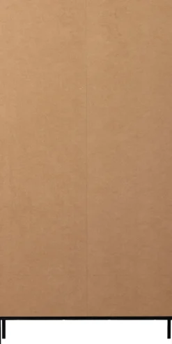 WOOOD Mehrzweckschrank »Adam Garderobenschrank FSC®-Kiefer auf Metallgestell B/T/H100/53/200cm« Tragkraft 15 kg pro Boden, Kleiderstange 10 kg, Einfach zu montierbar