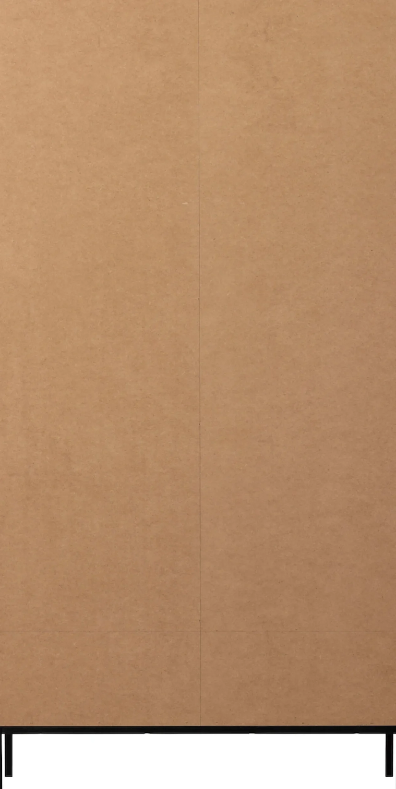 WOOOD Mehrzweckschrank »Adam Garderobenschrank FSC®-Kiefer auf Metallgestell B/T/H100/53/200cm« Tragkraft 15 kg pro Boden, Kleiderstange 10 kg, Einfach zu montierbar