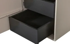 WOOOD Mehrzweckschrank »Daily FSC®-Kiefernholz mit Druckmechanismus« H 200 x B 100 x T 58 cm, pfleigleicht, einfach zu montierbar