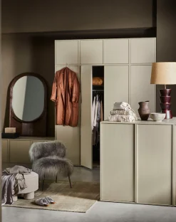 WOOOD Mehrzweckschrank »Daily FSC®-Kiefernholz mit Druckmechanismus« H 200 x B 100 x T 58 cm, pfleigleicht, einfach zu montierbar
