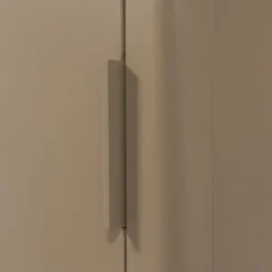 WOOOD Mehrzweckschrank »Gunnar FSC® Mix Kiefernholz mit sichtbare Maserung 45x39x217 cm« Tragkraft 30 kg, abgerundete Ecken, Wandbefestigung empfohlen