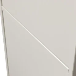 WOOOD Mehrzweckschrank »Meggy Kiefernholz Druckmechanismus, sichtbare Maserung 55x40x215 cm« Tragkraft 10 kg pro Boden, Tür beidseitig montierbar