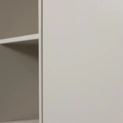 WOOOD Mehrzweckschrank »Meggy Kiefernholz mit Druckmechanismus B 108 x D 40 x H 215 cm« Tragkraft 10 kg pro Boden, sichtbare Maserung, einfach zu montieren