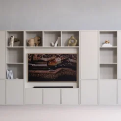 WOOOD Mehrzweckschrank »Meggy FSC® Mix Kiefernholz mit Druckmechanismus B 108x D 40x H 215 cm« Tragkraft 10 kg pro Boden, einfach zu montieren, sichtbare Maserung