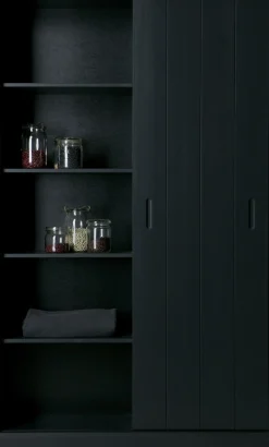 WOOOD Mehrzweckschrank »Move Massivholz Kiefernholz mit Schiebetür geschliffen 200x120x42 cm« Einfach zu montieren, Tragkraft 15 kg pro Boden, sichtbare Maserung