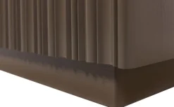 WOOOD Mehrzweckschrank »Nova FSC® Mix Kiefernholz mit grafischen Relieftüren 67x40x215 cm« Tragkraft 15 kg pro Boden, einfach zu montieren, sichtbare Maserung