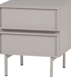 WOOOD Nachtkommode »Tours mit kompakter Ausführung und Melamin-MDF B 45 x T 42 x H 51 cm« Schmutzabweisende Oberfläche, Tragkraft Deckplatte 50 kg