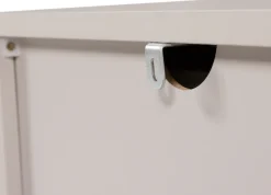 WOOOD Nachtkommode »Tours mit kompakter Ausführung und Melamin-MDF B 45 x T 42 x H 51 cm« Schmutzabweisende Oberfläche, Tragkraft Deckplatte 50 kg