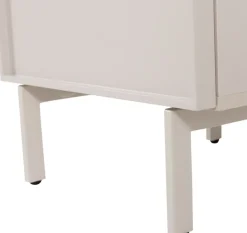 WOOOD Nachtkommode »Tours mit kompakter Ausführung und Melamin-MDF B 45 x T 42 x H 51 cm« Schmutzabweisende Oberfläche, Tragkraft Deckplatte 50 kg