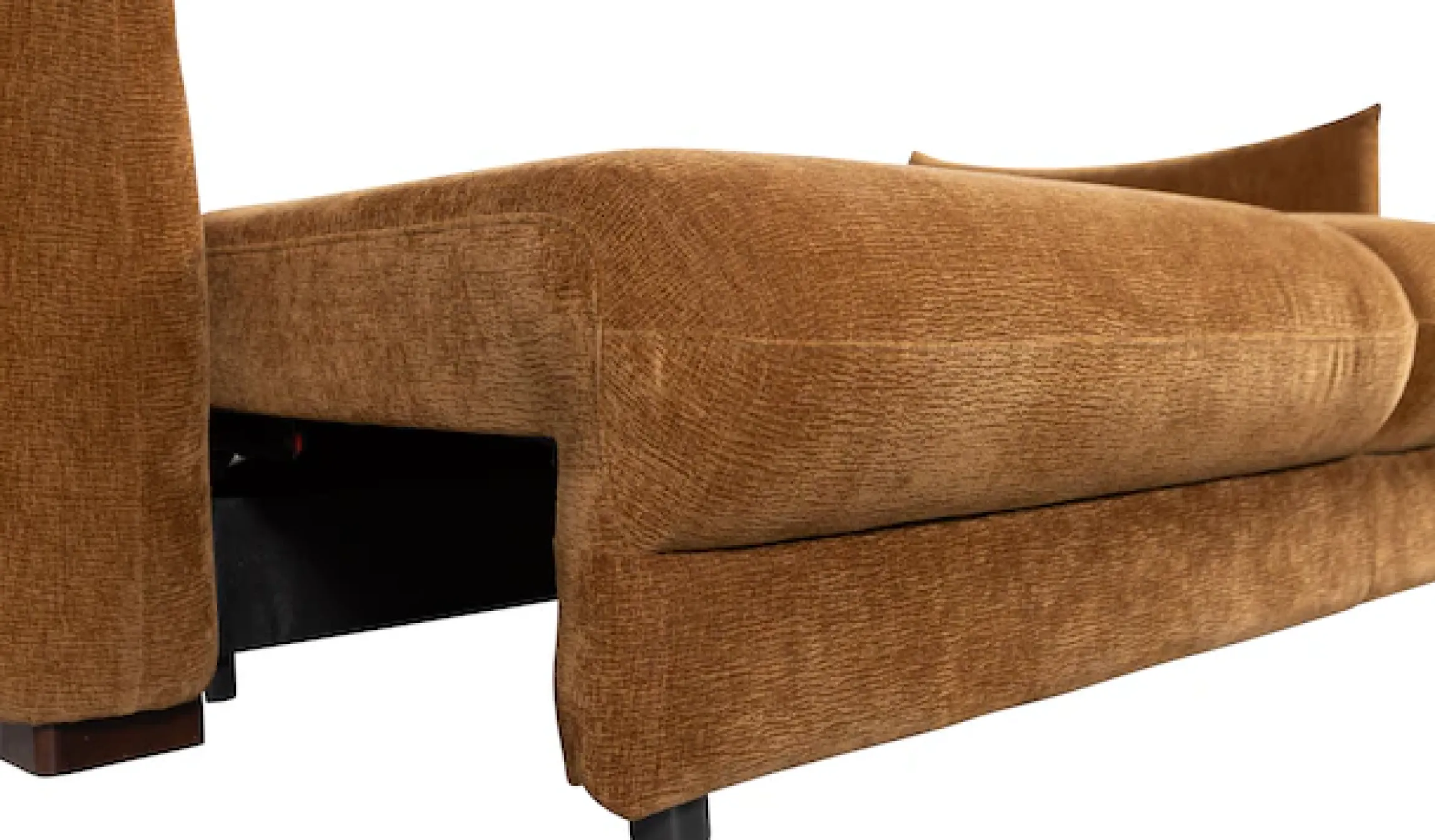 WOOOD Schlafsofa »Jonne Strukturbezug mit Schlaffunktion, H 92 x B 233 x T 105 cm« Tragkraft 220 kg, Sitzbreite 192 cm, Geringe Verschleißfestigkeit