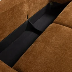 WOOOD Schlafsofa »Jonne Strukturbezug mit Schlaffunktion, H 92 x B 233 x T 105 cm« Tragkraft 220 kg, Sitzbreite 192 cm, Geringe Verschleißfestigkeit