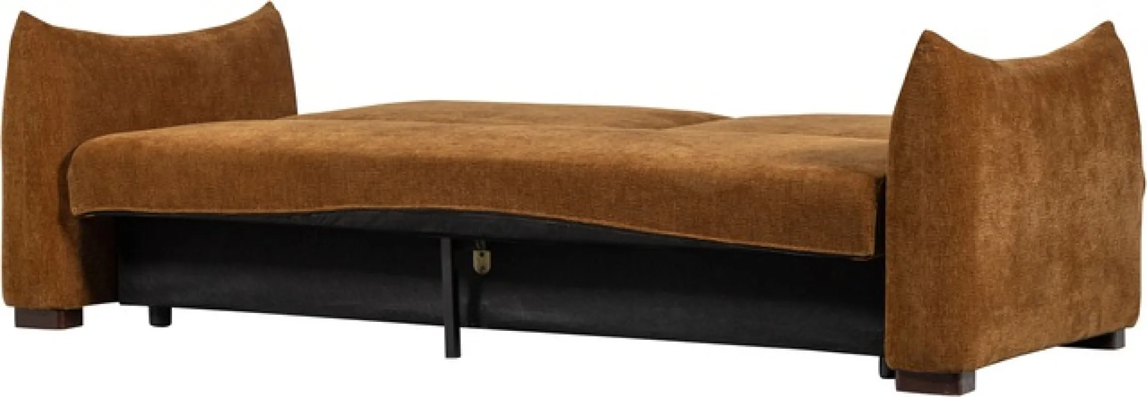 WOOOD Schlafsofa »Jonne Strukturbezug mit Schlaffunktion, H 92 x B 233 x T 105 cm« Tragkraft 220 kg, Sitzbreite 192 cm, Geringe Verschleißfestigkeit