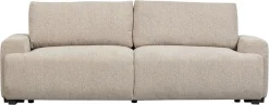 WOOOD Schlafsofa »Night & Day Melange-Webstoff mit Schlaffunktion, H85 x B239 x T107 cm« Schlafbreite 190 cm, Sehr hohe Verschleißfestigkeit, Pfleiglicht