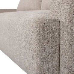 WOOOD Schlafsofa »Night & Day Melange-Webstoff mit Schlaffunktion, H85 x B239 x T107 cm« Schlafbreite 190 cm, Sehr hohe Verschleißfestigkeit, Pfleiglicht