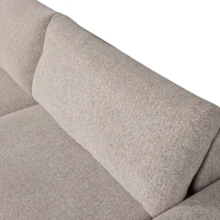 WOOOD Schlafsofa »Night & Day Melange-Webstoff mit Schlaffunktion, H85 x B239 x T107 cm« Schlafbreite 190 cm, Sehr hohe Verschleißfestigkeit, Pfleiglicht