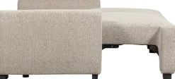 WOOOD Schlafsofa »Night & Day Melange-Webstoff mit Schlaffunktion, H85 x B239 x T107 cm« Schlafbreite 190 cm, Sehr hohe Verschleißfestigkeit, Pfleiglicht