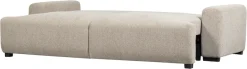 WOOOD Schlafsofa »Night & Day Melange-Webstoff mit Schlaffunktion, H85 x B239 x T107 cm« Schlafbreite 190 cm, Sehr hohe Verschleißfestigkeit, Pfleiglicht