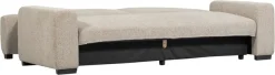 WOOOD Schlafsofa »Night & Day Melange-Webstoff mit Schlaffunktion, H85 x B239 x T107 cm« Schlafbreite 190 cm, Sehr hohe Verschleißfestigkeit, Pfleiglicht