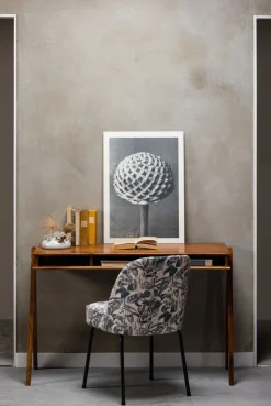 WOOOD Schreibtisch »Compartment aus Akazienholz mit drei offenen Fächern 120x50x78 cm« Tragkraft Blatt 25 kg, einfach zu montieren, sichtbare Maserung