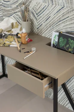 WOOOD Schreibtisch »New Julius FSC®-Kiefernholz mit Schublade, lackiert B126xT53xH75 cm« Tragkraft Blatt 20 kg, sichtbare Maserung, einfach zu montieren