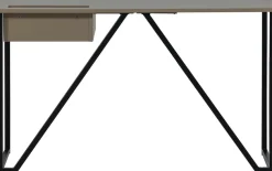 WOOOD Schreibtisch »New Julius FSC®-Kiefernholz mit Schublade, lackiert B126xT53xH75 cm« Tragkraft Blatt 20 kg, sichtbare Maserung, einfach zu montieren