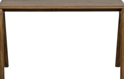 WOOOD Schreibtisch »Tug aus Mangoholz mit abgerundeter Formgebung 130x60x78 cm« Tragkraft 35 kg, Holz mit sichtbarer Maserung, einfach zu montieren