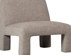 WOOOD Sessel »Lavid Synthesefaser-Webstoff vollständig bezogen H 86 x B 71 x T 71 cm« Tragkraft 120 kg, Maximale Verschleißfestigkeit, abgerundeter Form