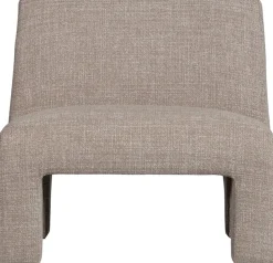 WOOOD Sessel »Lavid Synthesefaser-Webstoff vollständig bezogen H 86 x B 71 x T 71 cm« Tragkraft 120 kg, Maximale Verschleißfestigkeit, abgerundeter Form