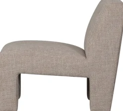 WOOOD Sessel »Lavid Synthesefaser-Webstoff vollständig bezogen H 86 x B 71 x T 71 cm« Tragkraft 120 kg, Maximale Verschleißfestigkeit, abgerundeter Form