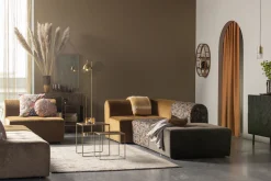 WOOOD Sideboard »Counter mit Massivmangoholz und gefrästen Türen B 160 x T 40 x H 83 cm« Tragkraft 10 kg pro Einlegeboden, Dämpfung Funktion