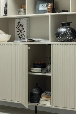 WOOOD Sideboard »Gravu« New Gravure Sideboard von WOOOD, elegantes Design und viel Stauraum