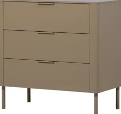 WOOOD Sideboard »Gunnar FSC®-Mix Massivkiefer mit Dämpfung Funktion, 94 x 52 x 93 cm« Abgerundete Ecken, Tragkraft 15 kg pro Schublade, einfach zu montieren