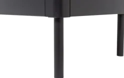 WOOOD Sideboard »Gunnar mit FSC®-Mix Massivkiefer subtile Griffmulden 201 x 44 x 85 cm« Tragkraft 20 kg pro Einlegeboden, wasserbasierter Schutzlack,