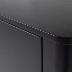WOOOD Sideboard »Gunnar mit FSC®-Mix Massivkiefer subtile Griffmulden 201 x 44 x 85 cm« Tragkraft 20 kg pro Einlegeboden, wasserbasierter Schutzlack,
