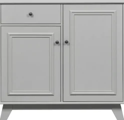 WOOOD Sideboard »Lily FSC®-Kiefernholz mit Metallknöpfe, H 93 x B 98 x T 55 cm« Schutzlackierte Oberfläche, kombinierbar mit Lily-Serie, pfleigleicht