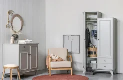 WOOOD Sideboard »Lily FSC®-Kiefernholz mit Metallknöpfe, H 93 x B 98 x T 55 cm« Schutzlackierte Oberfläche, kombinierbar mit Lily-Serie, pfleigleicht