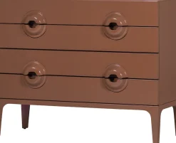 WOOOD Sideboard »Merge mit Eukalyptusholz und Dämpfung Funktion B 110 x T 44 x H 89 cm« Tragkraft 150 kg, vollständig montiert geliefert, sichtbare Maserung