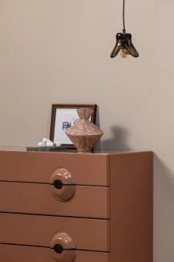 WOOOD Sideboard »Merge mit Eukalyptusholz und Dämpfung Funktion B 110 x T 44 x H 89 cm« Tragkraft 150 kg, vollständig montiert geliefert, sichtbare Maserung