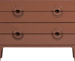 WOOOD Sideboard »Merge mit Eukalyptusholz und Dämpfung Funktion B 110 x T 44 x H 89 cm« Tragkraft 150 kg, vollständig montiert geliefert, sichtbare Maserung