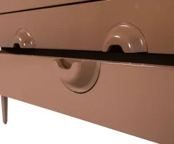 WOOOD Sideboard »Merge mit Eukalyptusholz und Dämpfung Funktion B 110 x T 44 x H 89 cm« Tragkraft 150 kg, vollständig montiert geliefert, sichtbare Maserung