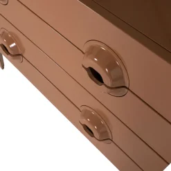 WOOOD Sideboard »Merge mit Eukalyptusholz und Dämpfung Funktion B 110 x T 44 x H 89 cm« Tragkraft 150 kg, vollständig montiert geliefert, sichtbare Maserung