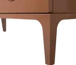 WOOOD Sideboard »Merge mit Eukalyptusholz und Dämpfung Funktion B 110 x T 44 x H 89 cm« Tragkraft 150 kg, vollständig montiert geliefert, sichtbare Maserung