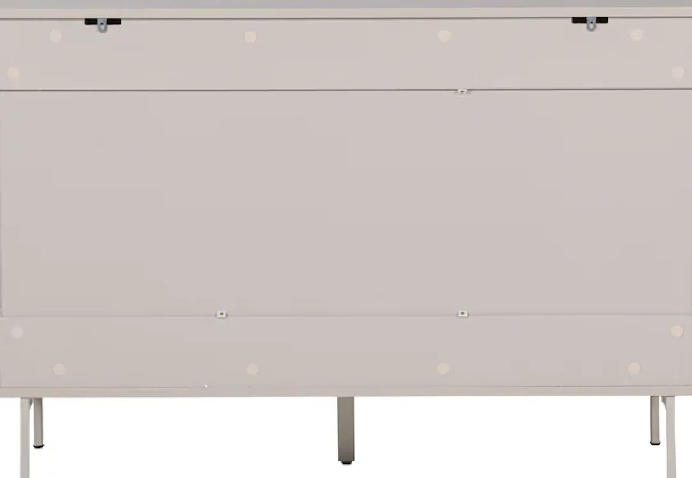 WOOOD Sideboard »Tours mit Melamin-MDF und breiter Ausführung B 120 x T 42 x H 80 cm« Tragkraft Deckplatte 50 kg, schmutzabweisende Oberfläche