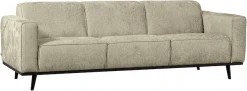 WOOOD 3-Sitzer »Statement, Sofa auf Birke-Gestell, H 77 x B 230 x T 93 cm« mit Bonellfederkern und Wellenunterfederung, Frei im Raum stellbar