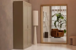 WOOOD Sitzhocker »Charlie kompakte Form, vollständig gepolstertes B 45 x T 45 x H 47 cm« Sehr hohe Verschleißfestigkeit, Tragkraft 100 kg, mittlere Sitzhöhe