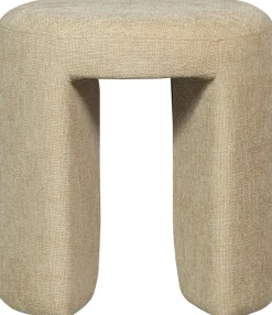 WOOOD Sitzhocker »Charlie kompakte Form, vollständig gepolstertes B 45 x T 45 x H 47 cm« Sehr hohe Verschleißfestigkeit, Tragkraft 100 kg, mittlere Sitzhöhe