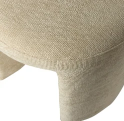 WOOOD Sitzhocker »Charlie kompakte Form, vollständig gepolstertes B 45 x T 45 x H 47 cm« Sehr hohe Verschleißfestigkeit, Tragkraft 100 kg, mittlere Sitzhöhe