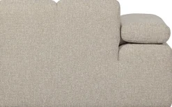 WOOOD Sofaelement »Mojo Bouclé-Bezug mit verstellbarer Armlehne B 124 x D 97 x H 74 cm« Maximale Verschleißfestigkeit, Tragkraft 120 kg, montiert geliefert