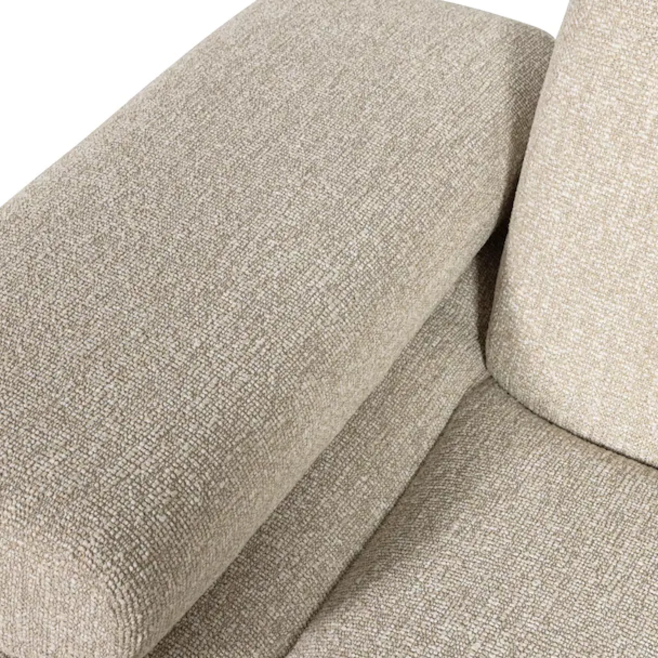 WOOOD Sofaelement »Mojo Bouclé-Bezug mit verstellbarer Armlehne B 124 x D 97 x H 74 cm« Maximale Verschleißfestigkeit, Tragkraft 120 kg, montiert geliefert